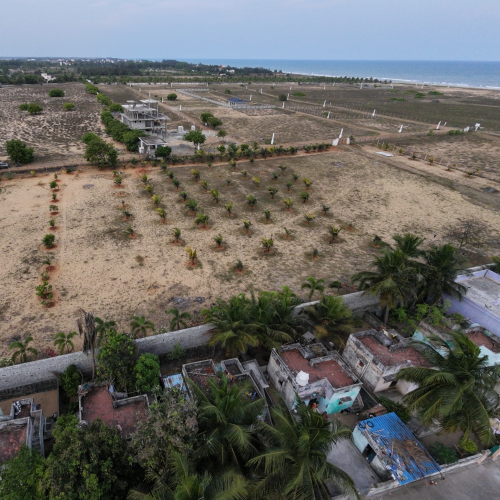 Beach Side Property At Paramankeni Near Mudhaliyar Kuppam Boat House. - Farmland in Paramankeni, ECR, Chennai 3.25 Acres for sale - listing image